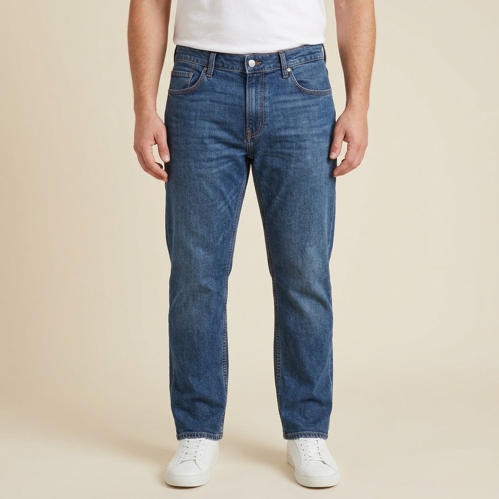 Bonobos Slim Fit Mens Jeans 33x28 Blue Stretch Denim EUC
